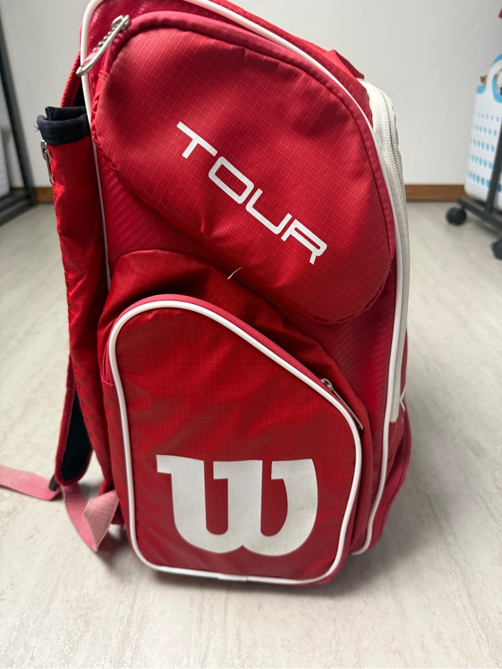 Wilson Tennis backpack Tour V 5 Red backpack - Picture 3 of 6